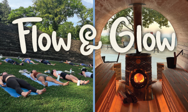 Flow & Glow event art