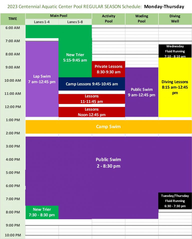 Centennial Family Aquatic Center Wilmette Park District