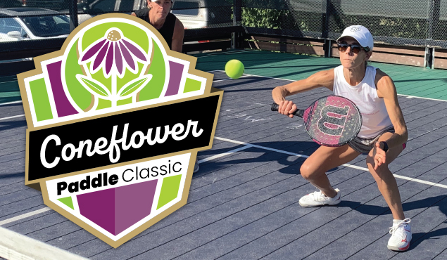 Coneflower Paddle Classic event art