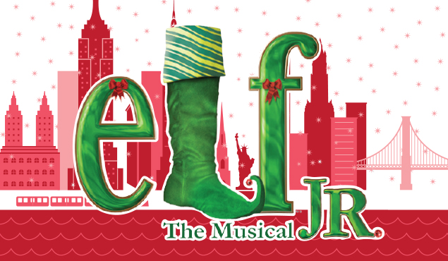 Elf The Musical Jr. ticket production art