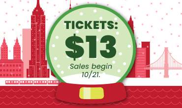 Elf The Musical Jr. ticket tickets art