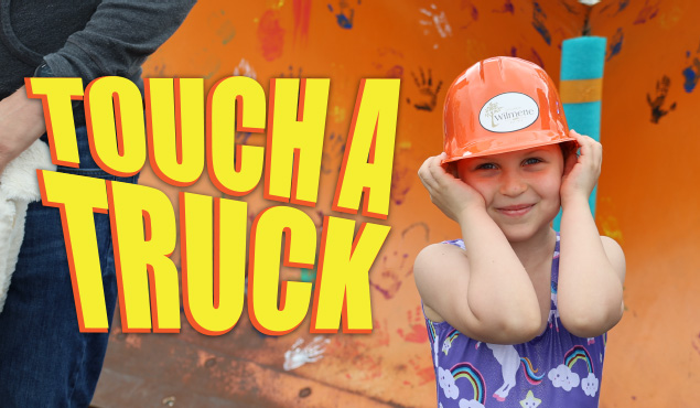 Touch a Truck event art