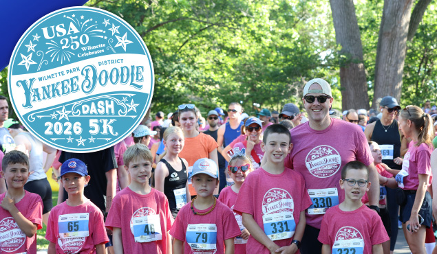 Yankee Doodle Dash 5K event art 2026