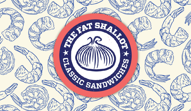 Fat Shallot special event art, Shrimp Boil at Gillson Beach