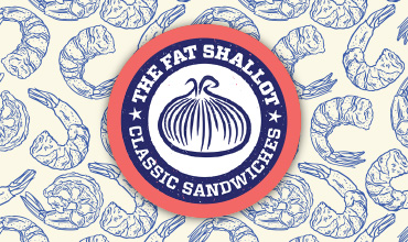 Fat Shallot special event art, Shrimp Boil at Gillson Beach