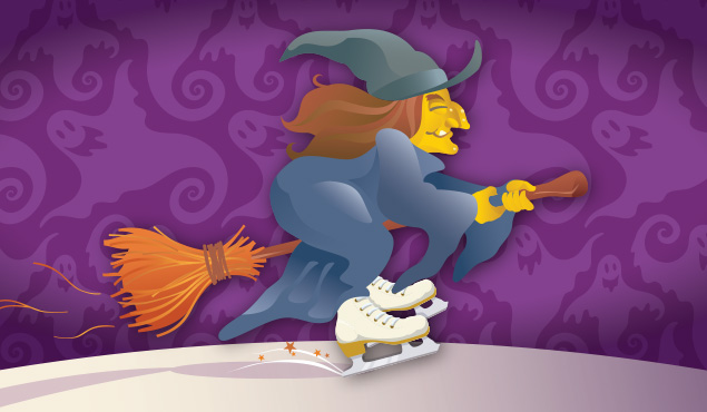 Spooky Skate event art