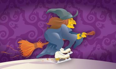 Spooky Skate event art