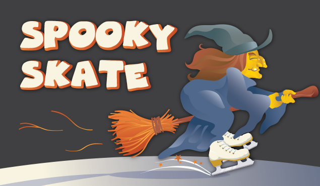 Spooky Skate event art