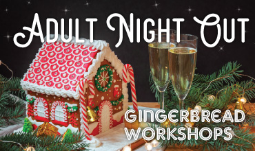 Adult Gingerbread Night Out event art