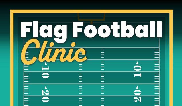 Flag Football Clinic event art