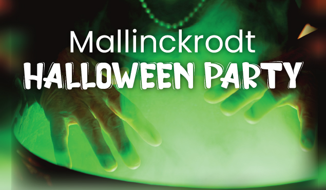 Mallinckrodt Halloween Party event art