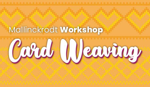 Card Weaving Workshop event art