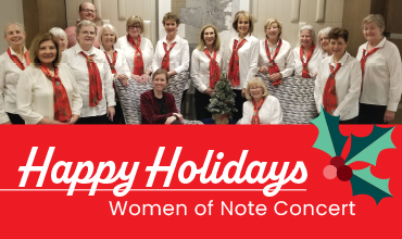 Women of Note concert art