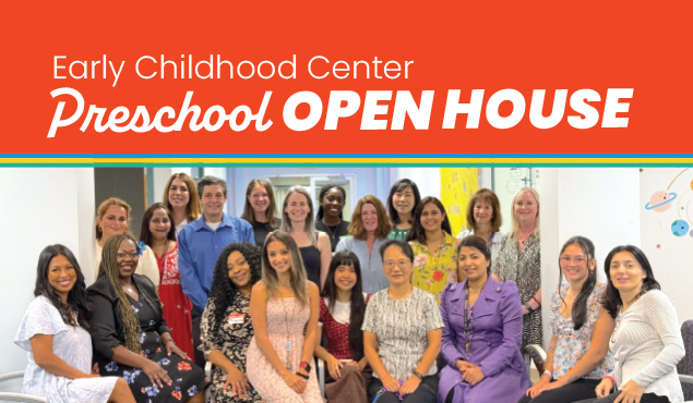 Preschool Open House event art