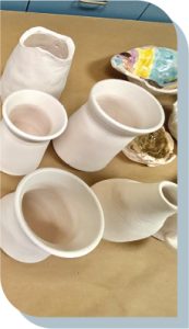 Photo of pre-bisque ceramic pieces