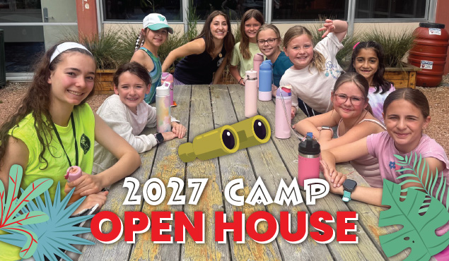 Summer Camp 2027 Open House event art