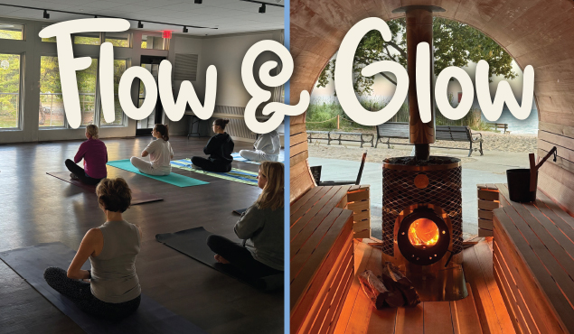 Flow & Glow event art