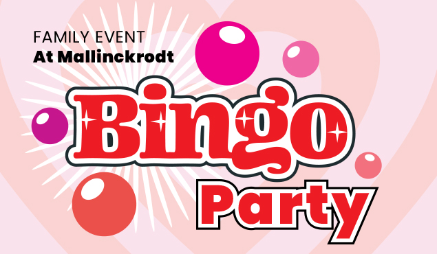 Valentine's Bingo Party event art