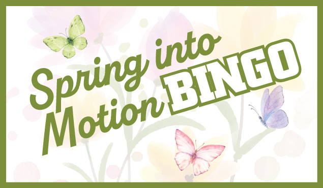 Spring in Motion BINFO event art