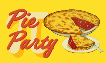 Pie Day event art