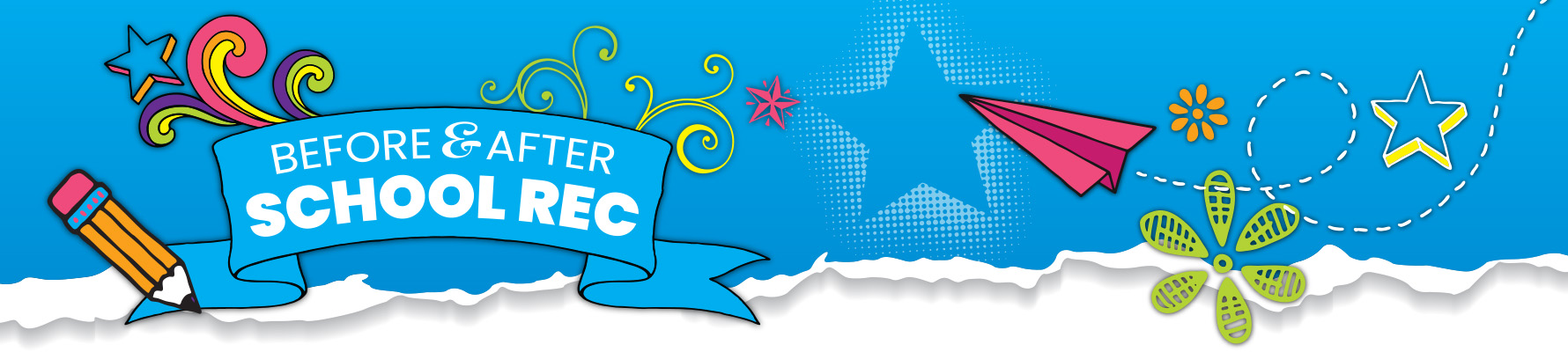 Before & After School Rec graphic art