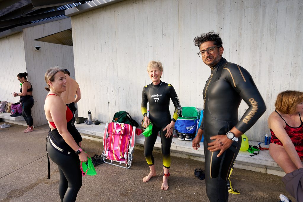 Wilmette Open Water (WOW) swim 2026, Gillson beach, Wilmette Illinois