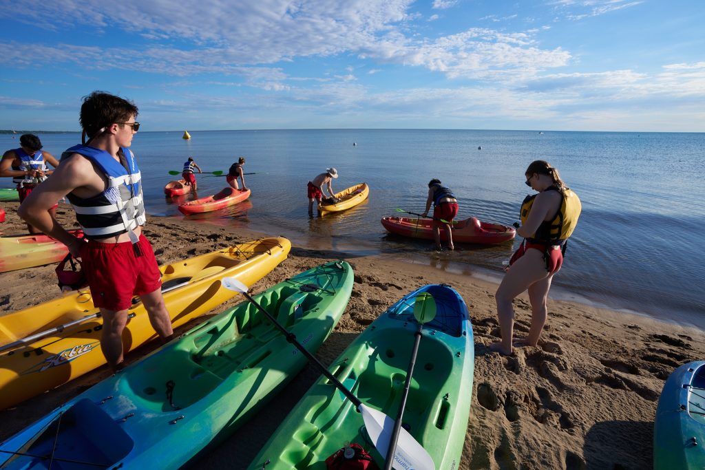 Wilmette Open Water (WOW) swim 2026, Gillson beach, Wilmette Illinois