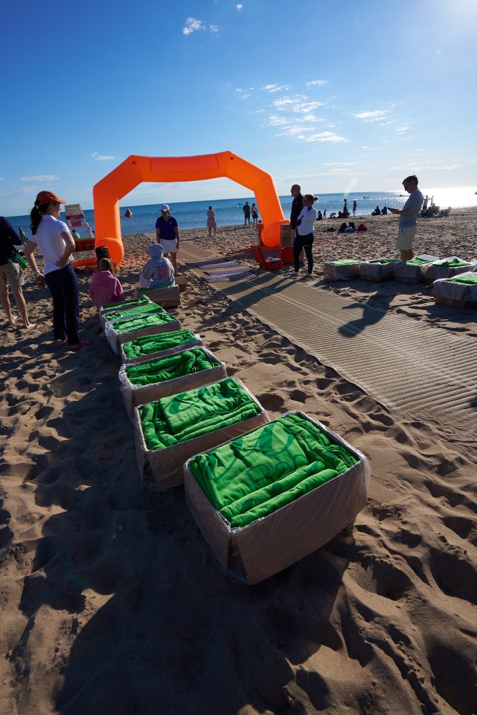 Wilmette Open Water (WOW) swim 2026, Gillson beach, Wilmette Illinois