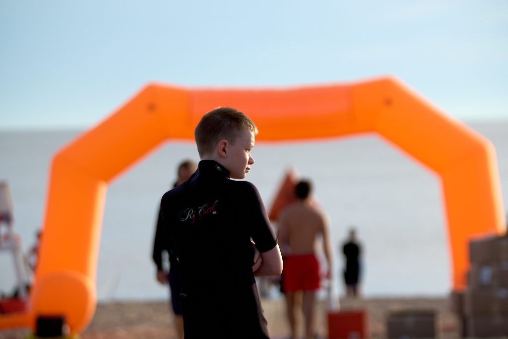 Wilmette Open Water (WOW) swim 2026, Gillson beach, Wilmette Illinois