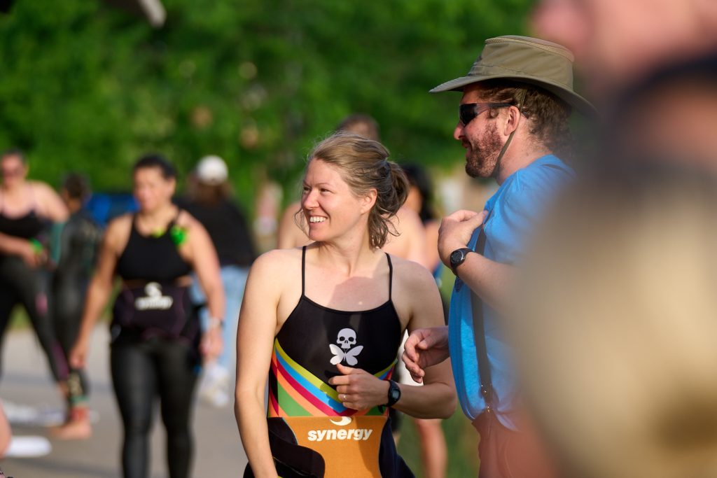 Wilmette Open Water (WOW) swim 2026, Gillson beach, Wilmette Illinois
