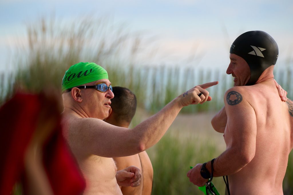Wilmette Open Water (WOW) swim 2026, Gillson beach, Wilmette Illinois