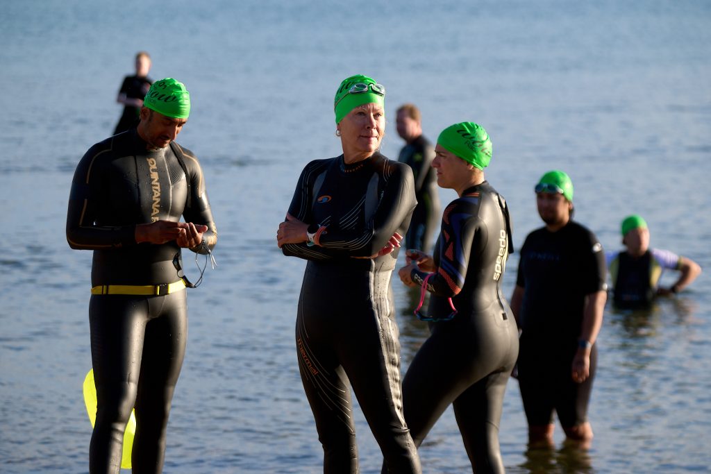 Wilmette Open Water (WOW) swim 2026, Gillson beach, Wilmette Illinois