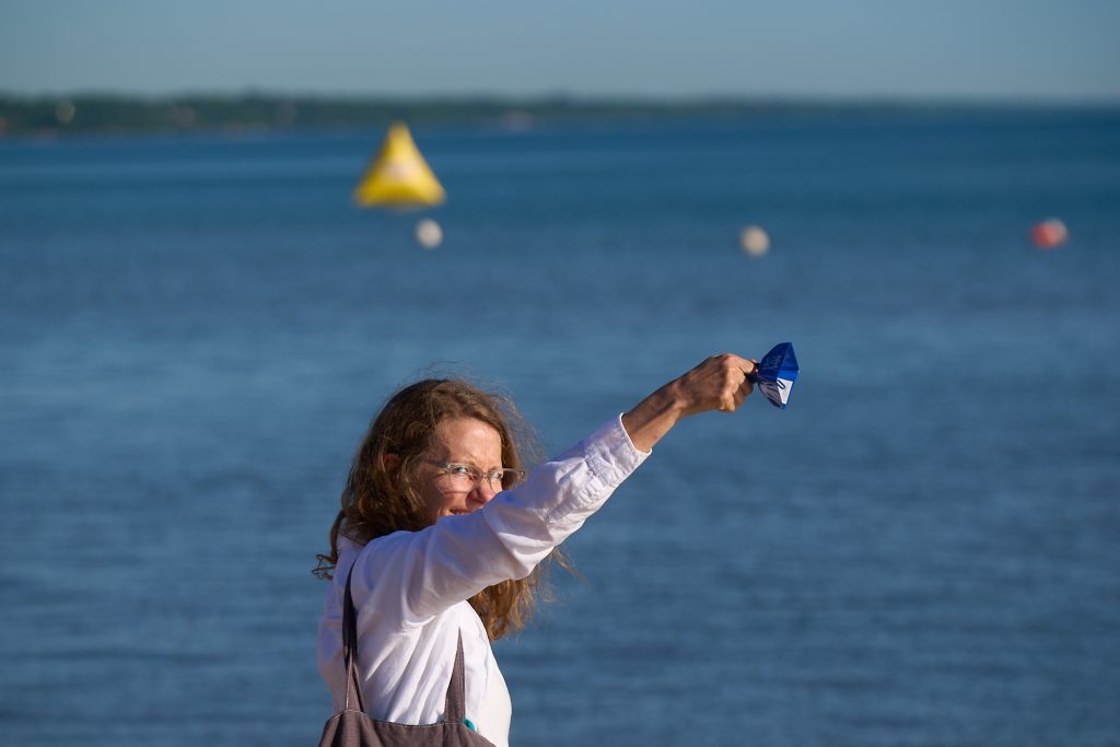 Wilmette Open Water (WOW) swim 2026, Gillson beach, Wilmette Illinois
