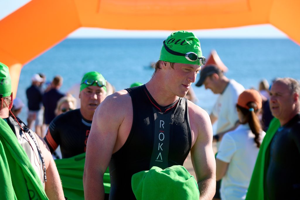 Wilmette Open Water (WOW) swim 2026, Gillson beach, Wilmette Illinois
