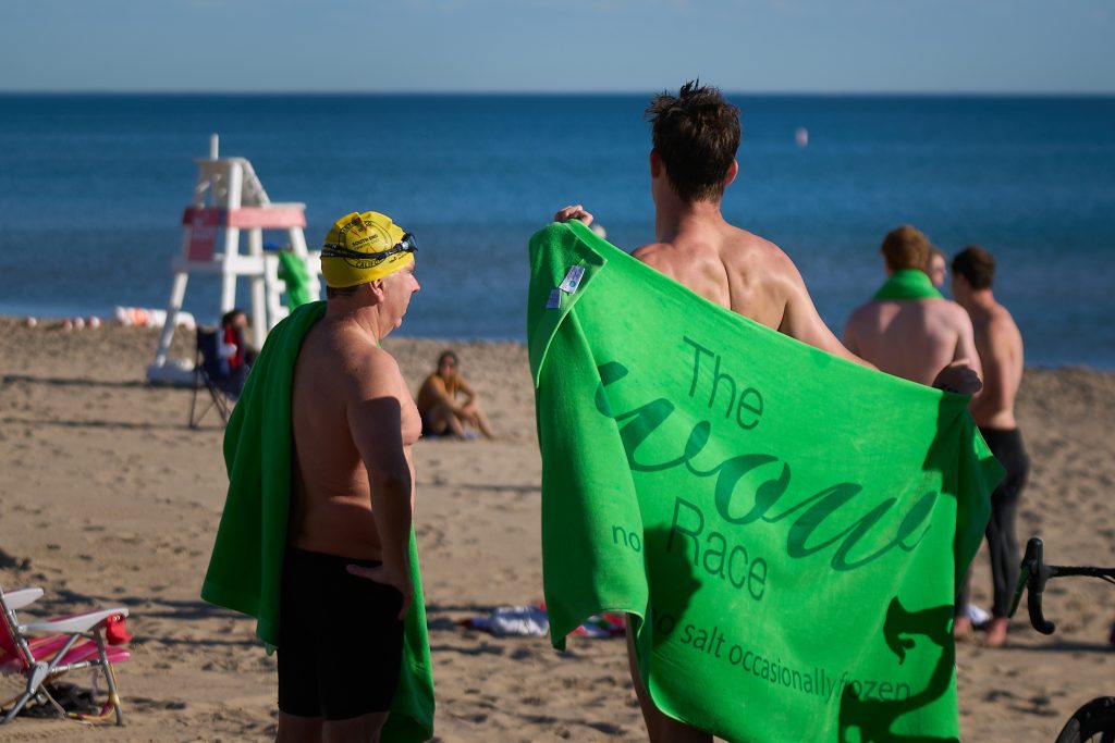 Wilmette Open Water (WOW) swim 2026, Gillson beach, Wilmette Illinois