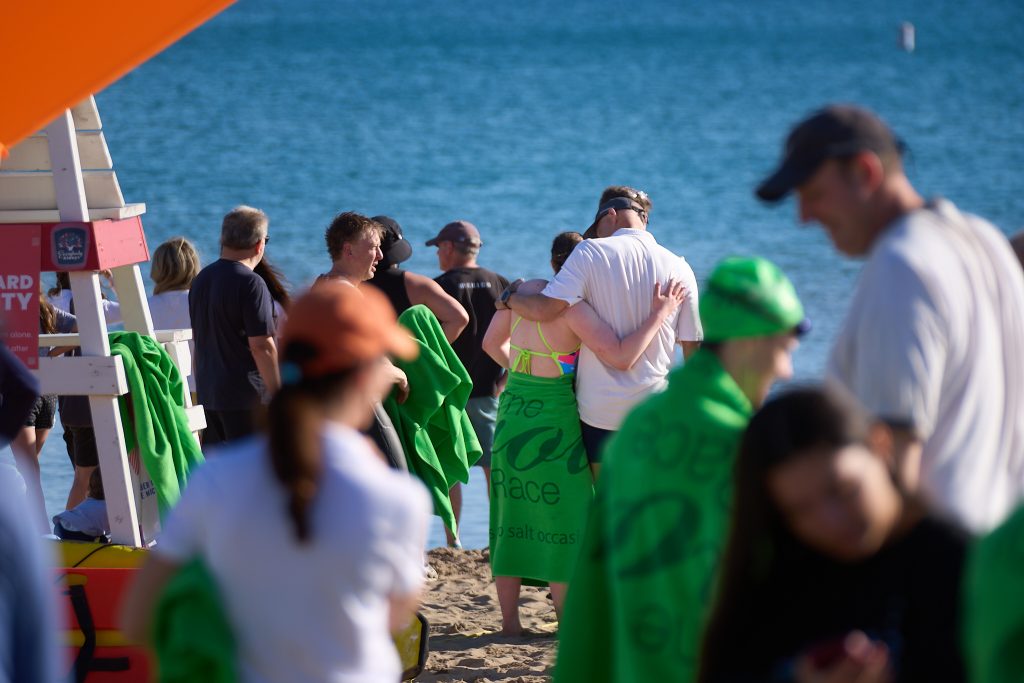 Wilmette Open Water (WOW) swim 2026, Gillson beach, Wilmette Illinois