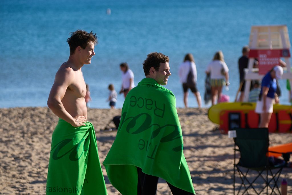 Wilmette Open Water (WOW) swim 2026, Gillson beach, Wilmette Illinois