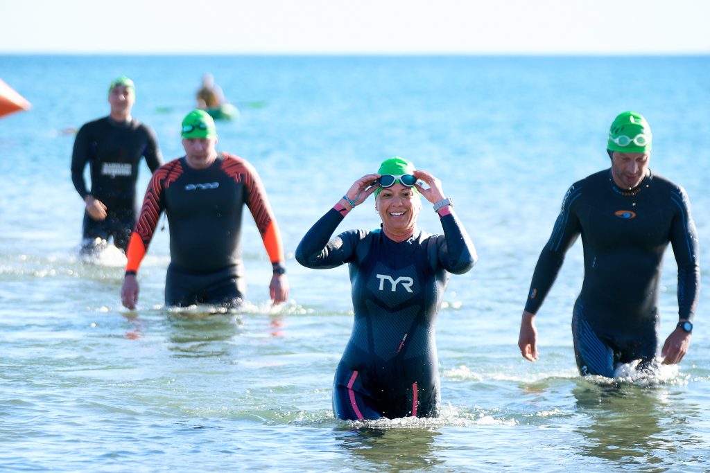 Wilmette Open Water (WOW) swim 2026, Gillson beach, Wilmette Illinois
