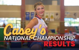 Casey Takacs – Gymnastics Standout National Championship Season