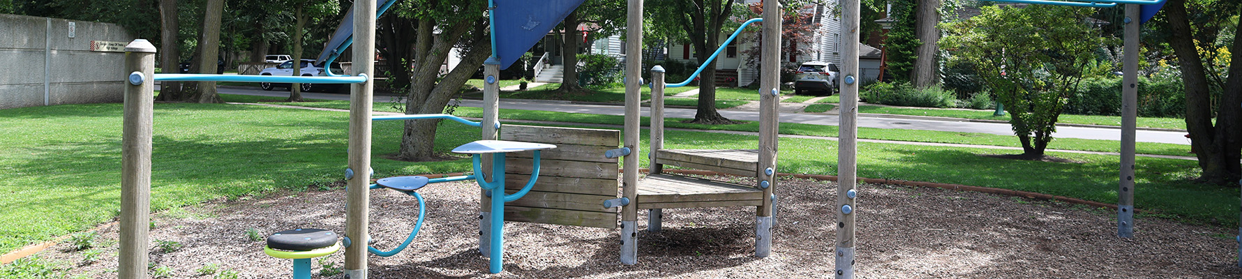 Maple Park east playground before